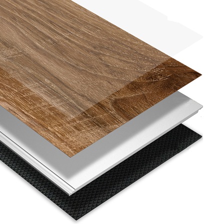 Oak/Bamboo Veneer SPC Flooring